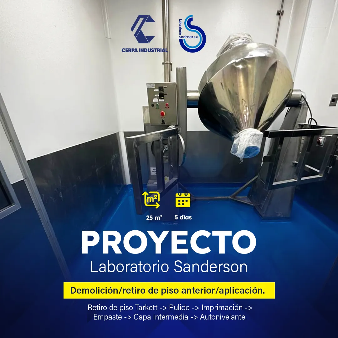 Rehabilitación Sanitaria Multicapa — Laboratorio Sanderson — foto 1 de 16